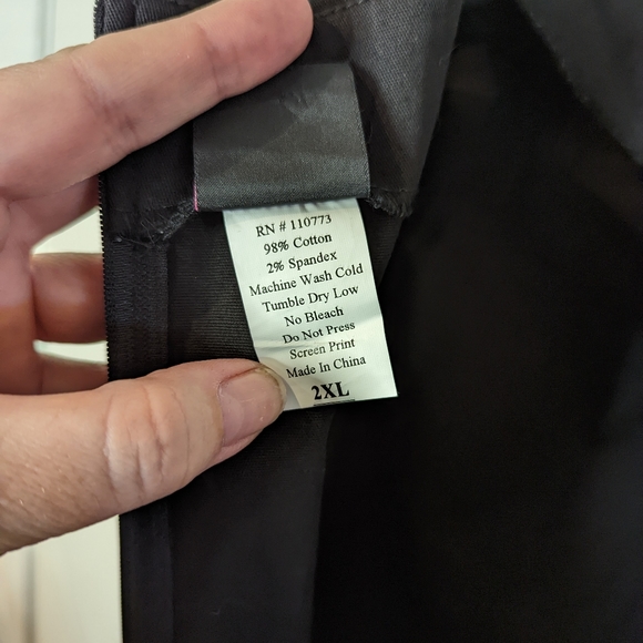 Lucky 13 Tattoo Rose pinup pencil skirt Wiggle dress 2XL - Picture 5 of 11